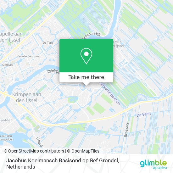 Jacobus Koelmansch Basisond op Ref Grondsl map