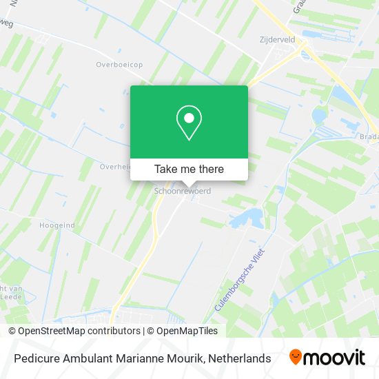 Pedicure Ambulant Marianne Mourik map