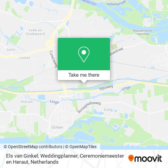 Els van Ginkel; Weddingplanner, Ceremoniemeester en Heraut map