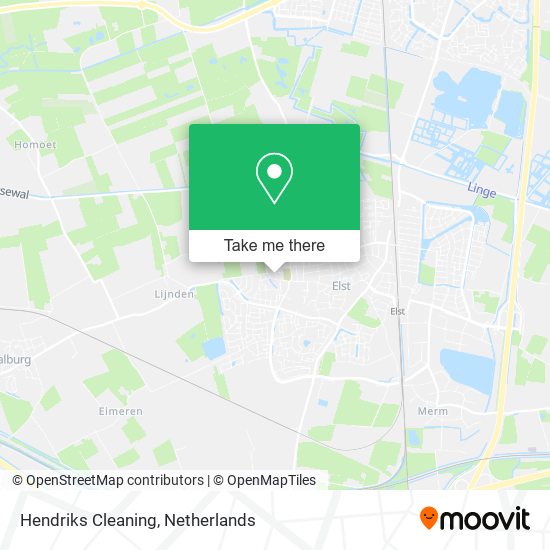 Hendriks Cleaning map