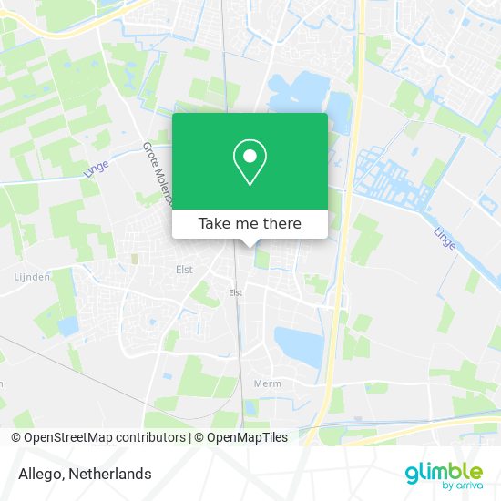 Allego map