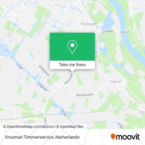 Knuiman Timmerservice map