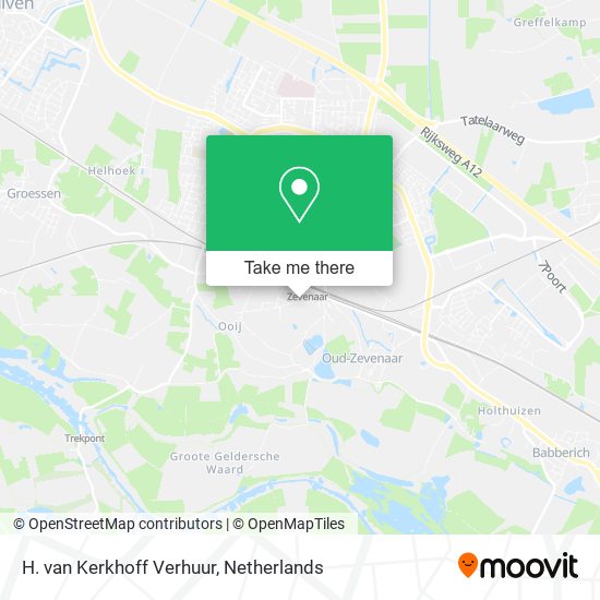 H. van Kerkhoff Verhuur map