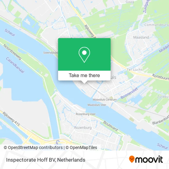 Inspectorate Hoff BV map