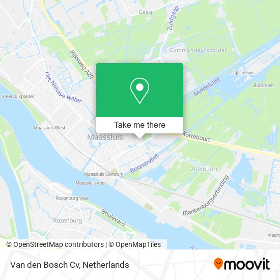 Van den Bosch Cv map