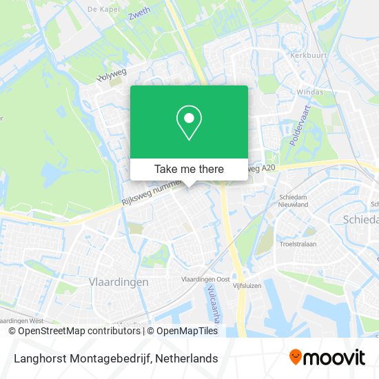 Langhorst Montagebedrijf Karte