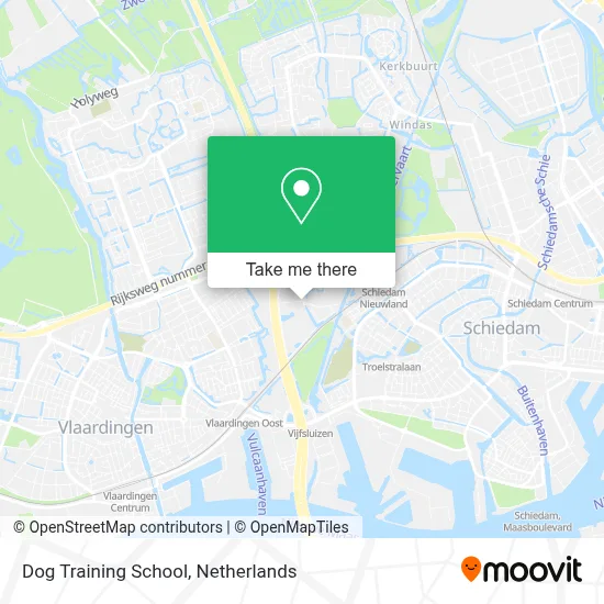 Dog Training School map