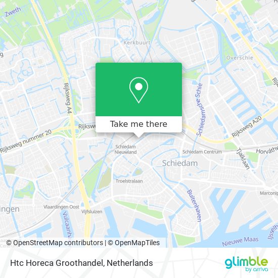 Htc Horeca Groothandel map