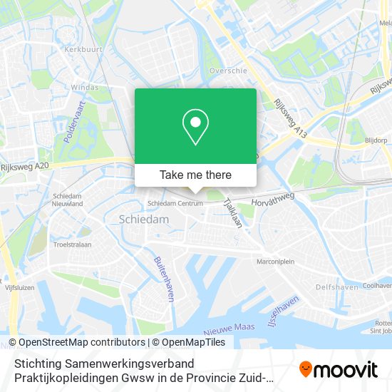 Stichting Samenwerkingsverband Praktijkopleidingen Gwsw in de Provincie Zuid-Holland map