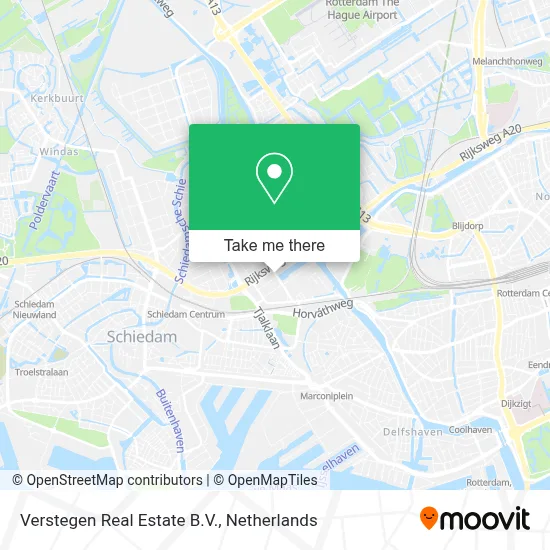 Verstegen Real Estate B.V. map