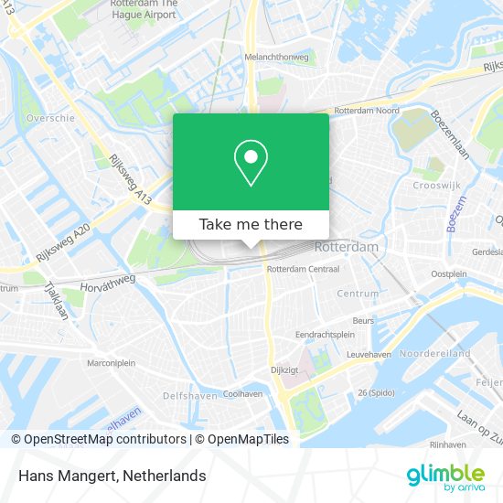 Hans Mangert map