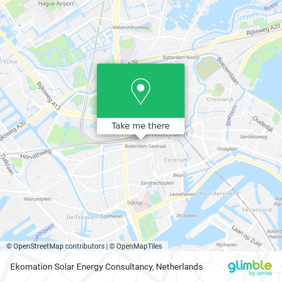 Ekomation Solar Energy Consultancy Karte