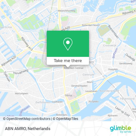 ABN AMRO map