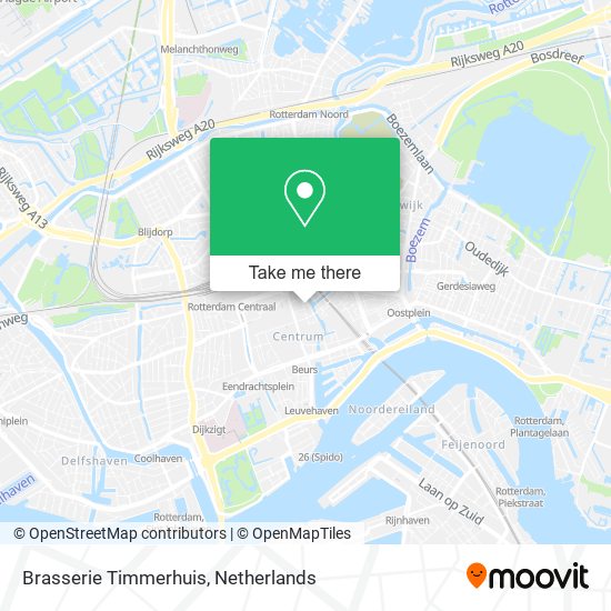 Brasserie Timmerhuis map