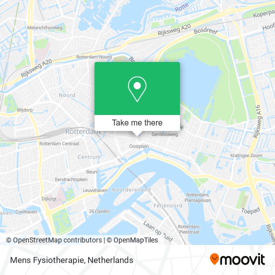 Mens Fysiotherapie map