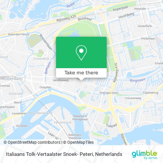 Italiaans Tolk-Vertaalster Snoek- Peteri map