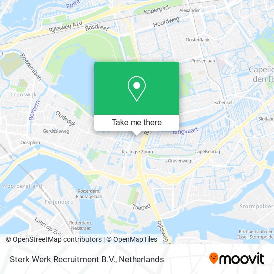 Sterk Werk Recruitment B.V. map