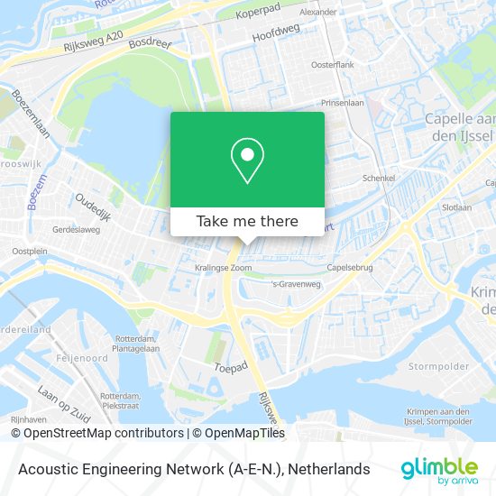 Acoustic Engineering Network (A-E-N.) map