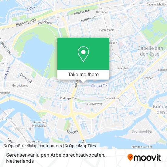 Sørensenvanluipen Arbeidsrechtadvocaten map