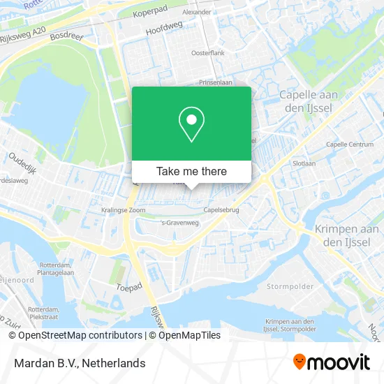 Mardan B.V. map