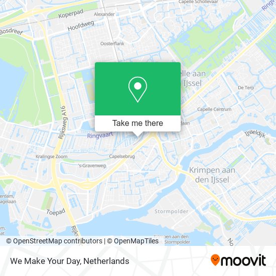 We Make Your Day map