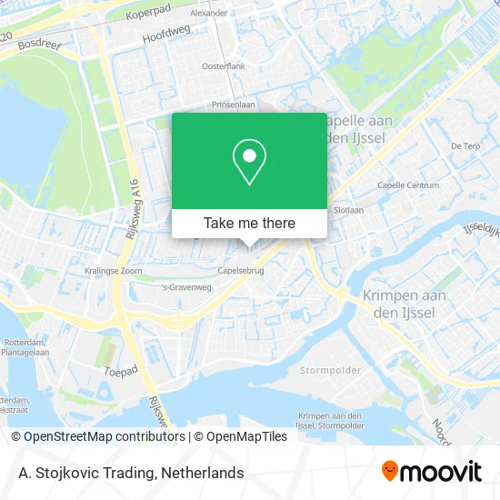 A. Stojkovic Trading map