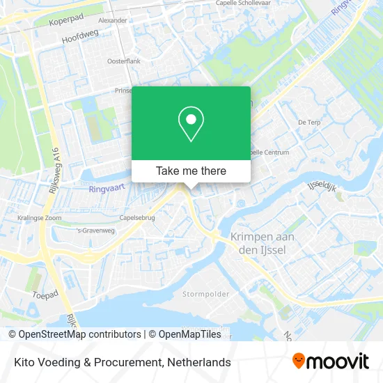 Kito Voeding & Procurement map