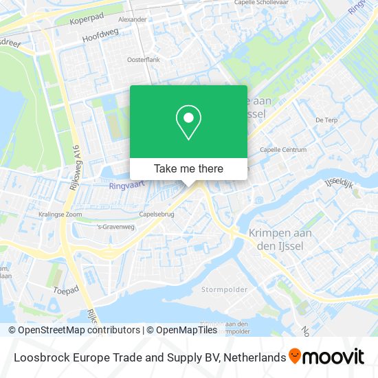 Loosbrock Europe Trade and Supply BV map