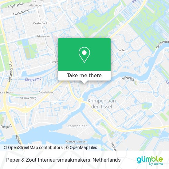 Peper & Zout Interieursmaakmakers map