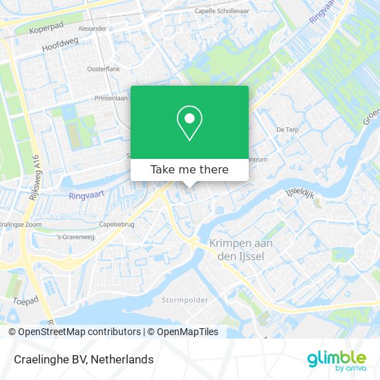 Craelinghe BV map