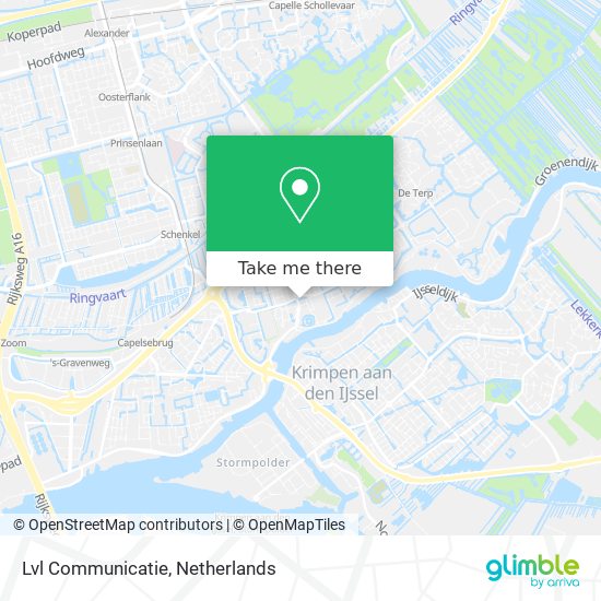 Lvl Communicatie map