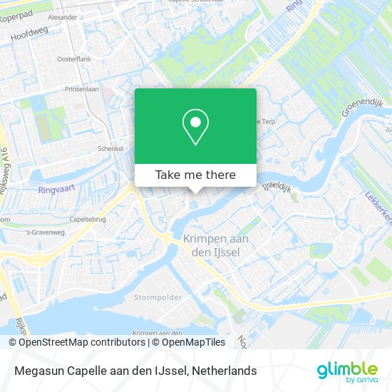 Megasun Capelle aan den IJssel Karte