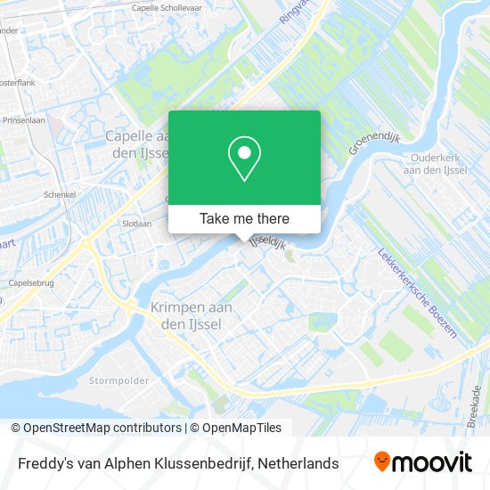 Freddy's van Alphen Klussenbedrijf map