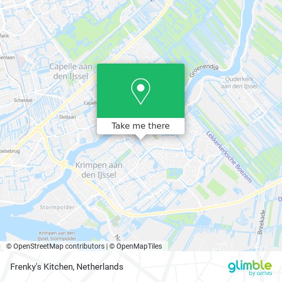 Frenky's Kitchen map