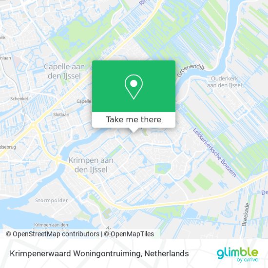 Krimpenerwaard Woningontruiming map