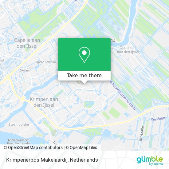 Krimpenerbos Makelaardij map