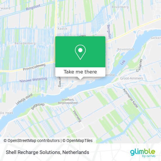 Shell Recharge Solutions map