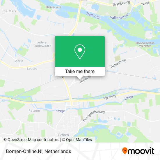 Bomen-Online.Nl map