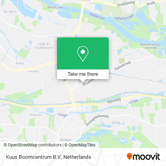 Kuus Boomcentrum B.V. map