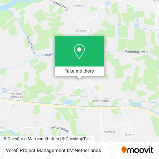 Verefi Project Management BV map