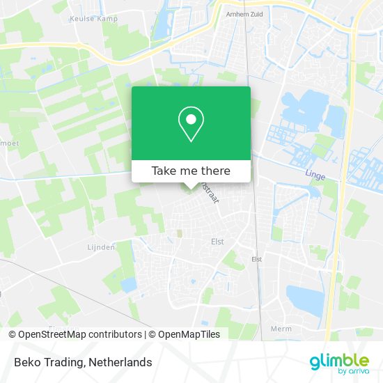 Beko Trading map