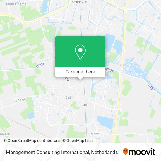 Management Consulting International map