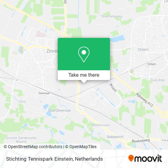 Stichting Tennispark Einstein map