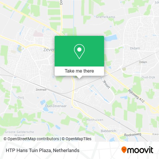 HTP Hans Tuin Plaza map