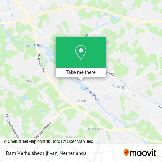 Dam Verhuisbedrijf van map