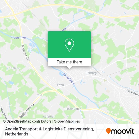 Andela Transport & Logistieke Dienstverlening map