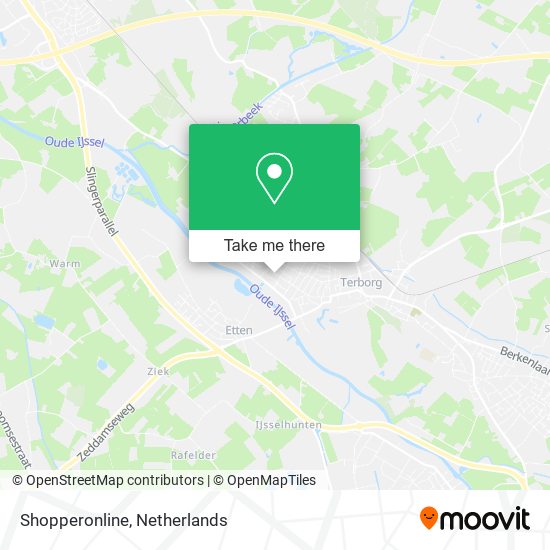 Shopperonline map