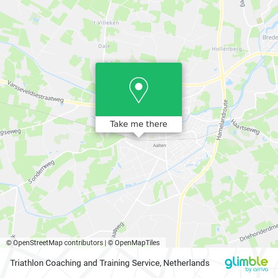 Triathlon Coaching and Training Service map