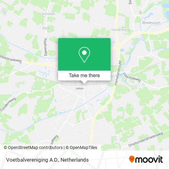 Voetbalvereniging A.D. map