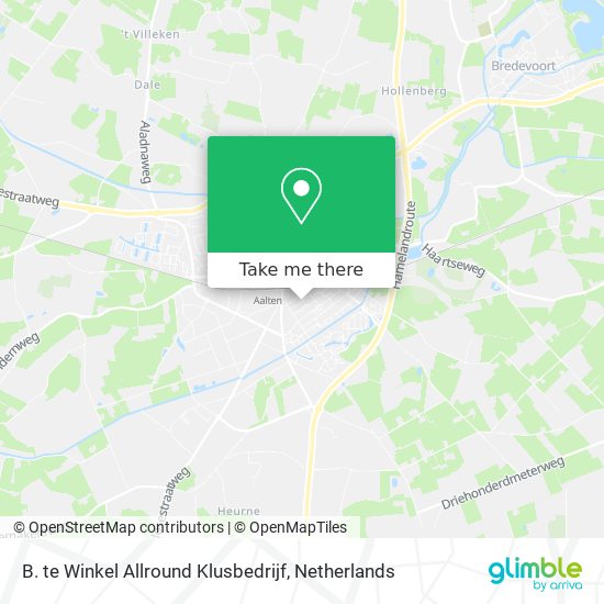 B. te Winkel Allround Klusbedrijf map